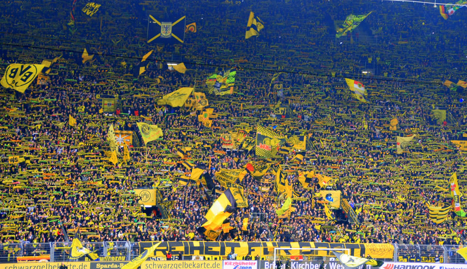 Dortmund’un yıkılmaz kalesi ’Sarı Duvar’ Dortmund’un yıkılmaz kalesi ’Sarı Duvar’