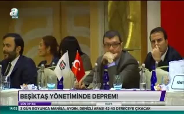Beşiktaş yönetimde deprem!