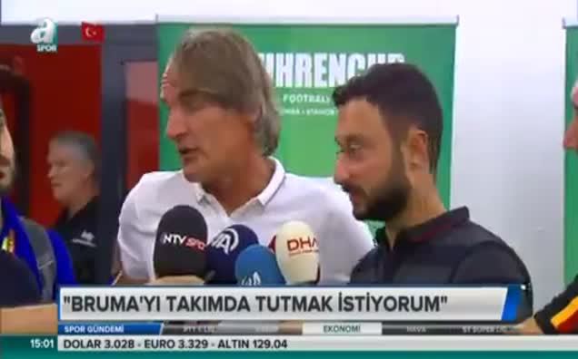 Takımımla gurur duyuyorum