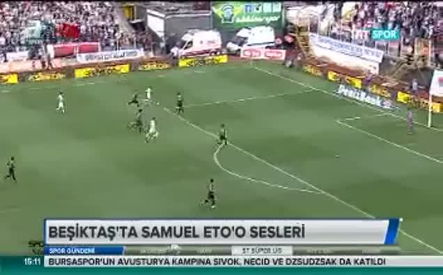 Beşiktaş'ta Eto'o sesleri!