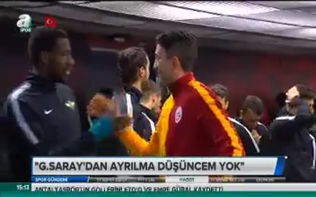 Galatasaray'da çok mutluyum!