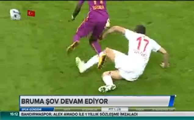 Bruma şov devam ediyor!