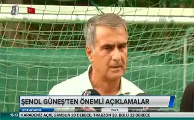 Takım istediğim seviyede değil