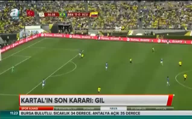 Beşiktaş sambacı Gil ile anlaştı!