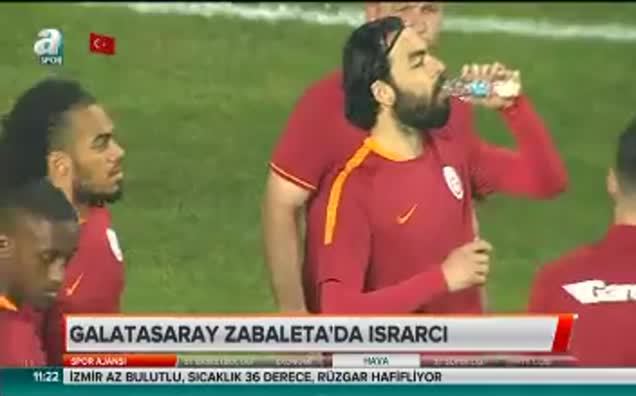 Galatasaray Zabeleta'da ısrarcı!